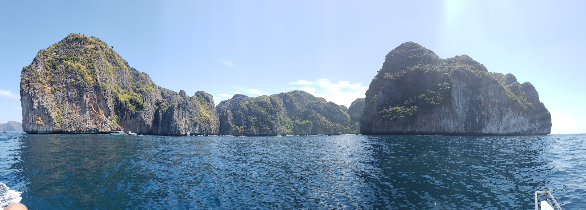 Panoramic Phi Phi Islands